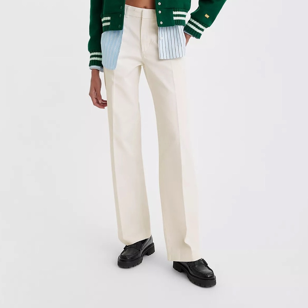 Levi's Women's Cream Trousers
